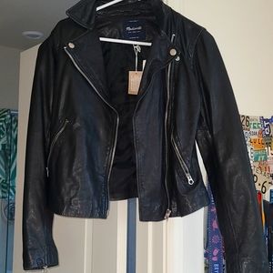 Madewell leather jacket